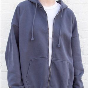 Brandy Melville Navy Blue Christy Hoodie
